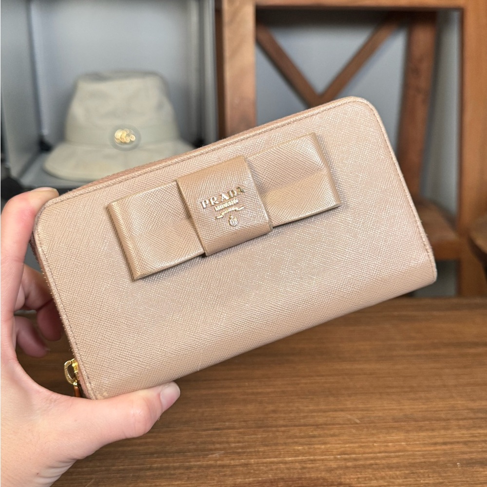 SOLD PRADA zippy wallet